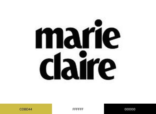 Marie Claire brand color palette