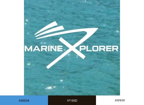 Marine Explorer brand color palette