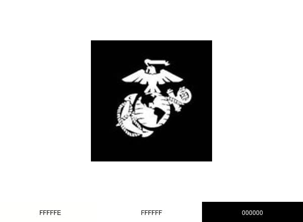 Marines brand color palette