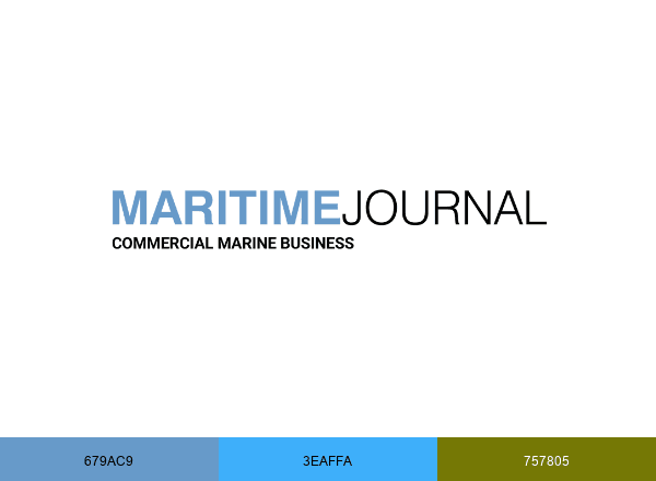 Maritime Journal brand color palette