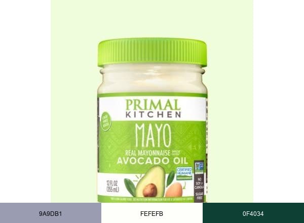 Primal Kitchen brand color palette