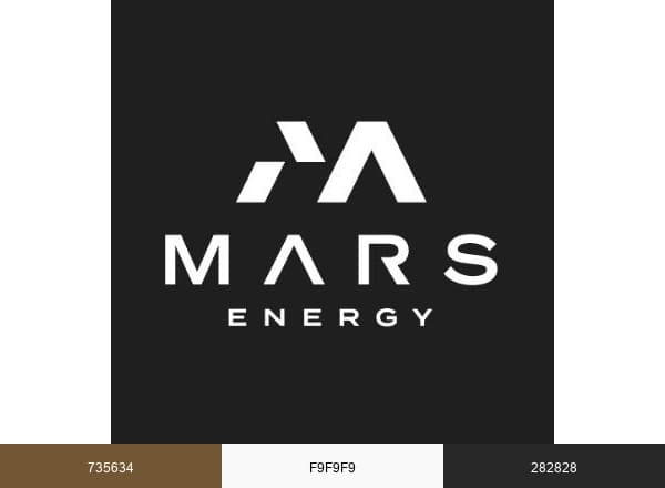 MARS Energy brand color palette