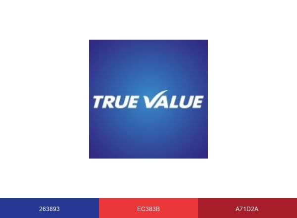 True Value brand color palette