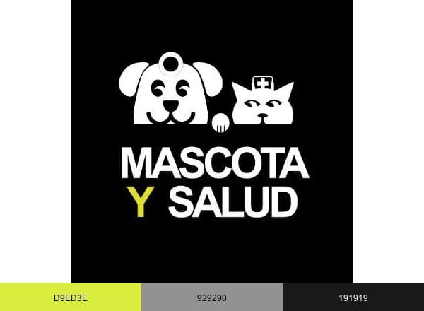 Mascota y Salud brand color palette
