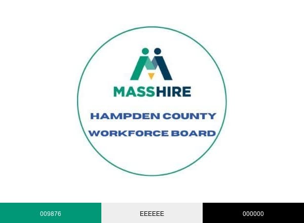 MassHire Hampden County Workforce Board brand color palette