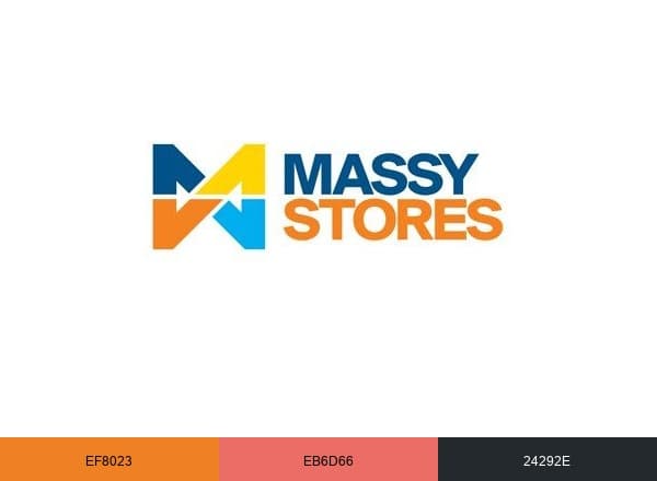 Massy Stores brand color palette