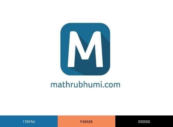 Mathrubhumi brand color palette