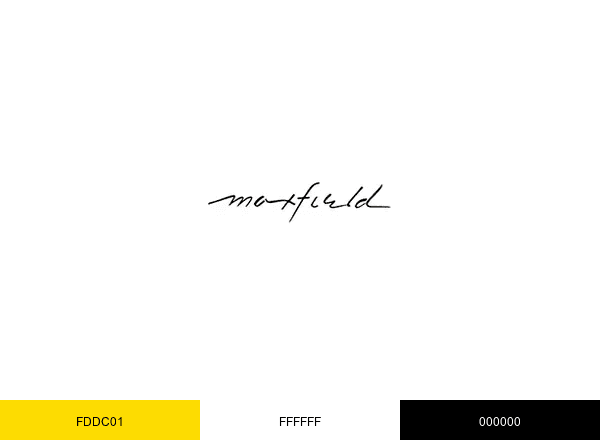 Maxfield LA brand color palette