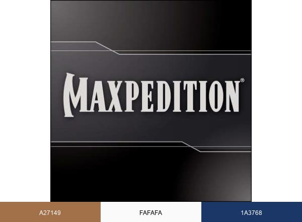 Maxpedition brand color palette