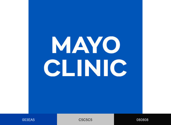Mayo Clinic brand color palette