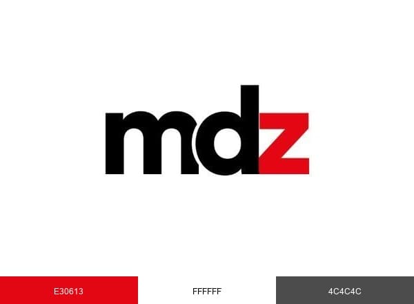 MDZ Online brand color palette