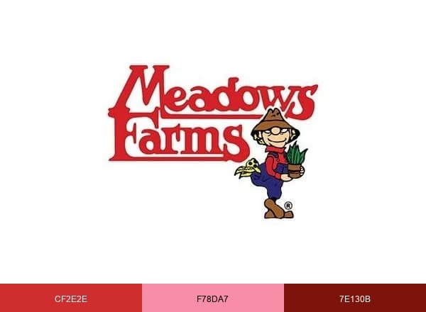 Meadows Farms Nurseries and Landscape brand color palette