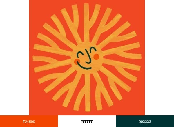 Meati brand color palette