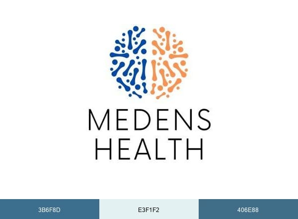 Medens Health brand color palette