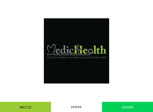 Medic Health brand color palette