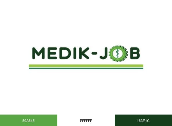 MEDIK-JOB brand color palette