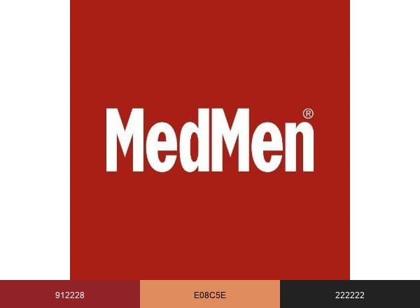 MedMen brand color palette