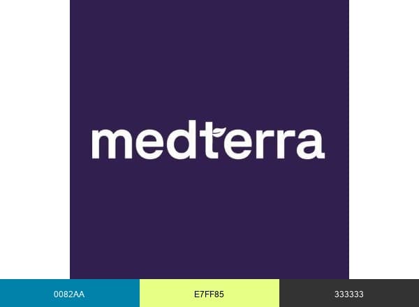 Medterra CBD brand color palette