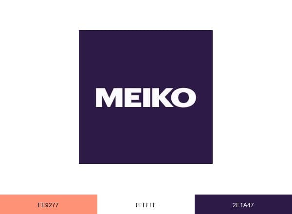 Meiko brand color palette