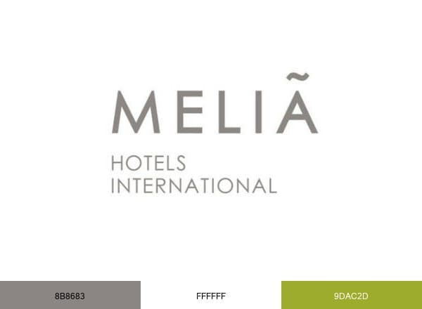 Meliá Hotels International brand color palette