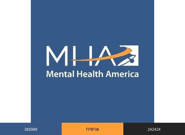 Mental Health America brand color palette