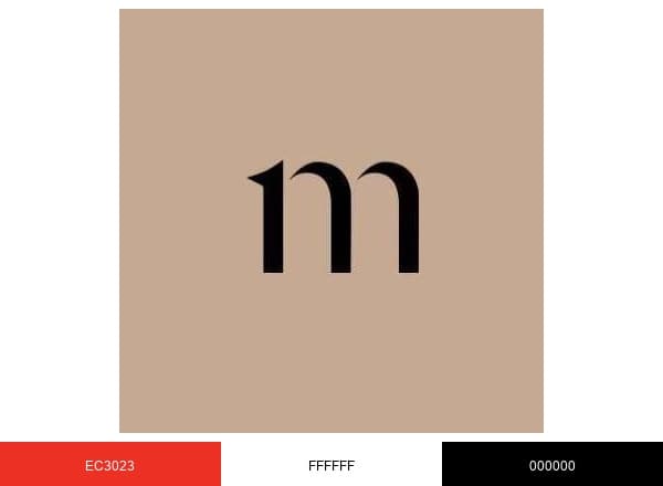 Mented Cosmetics brand color palette