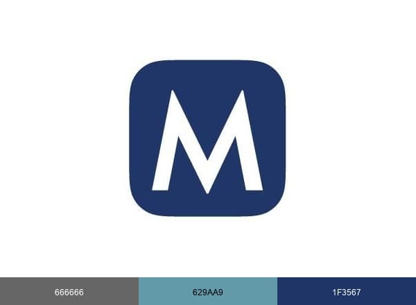 Menzies Aviation brand color palette
