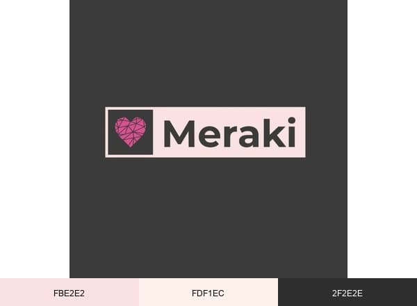MERAKI SALUD brand color palette