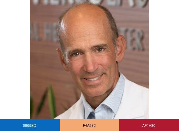 Dr. Joseph Mercola brand color palette