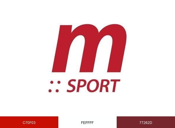 Meridian Sport Srbija brand color palette