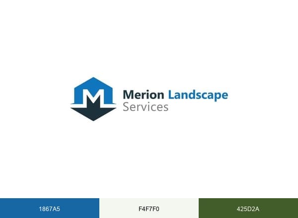 Merion Landscape Services brand color palette