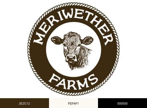 Meriwether Farms brand color palette