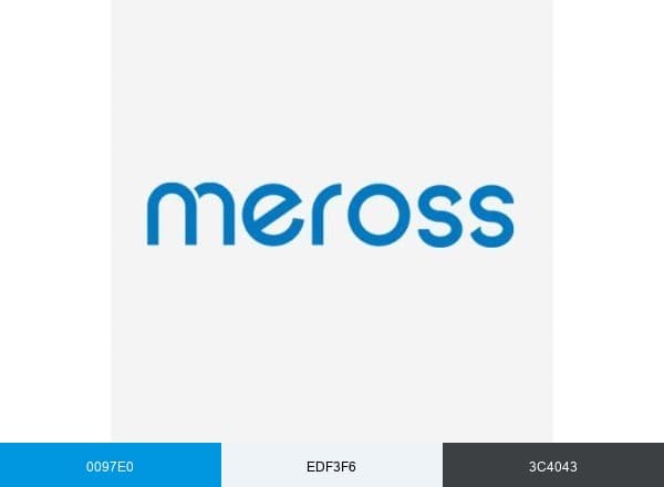 Meross brand color palette