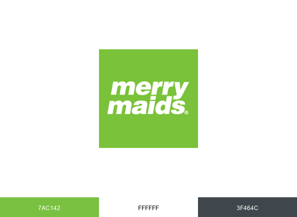 Merry Maids® brand color palette