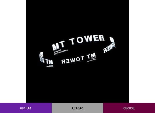 MT Tower brand color palette