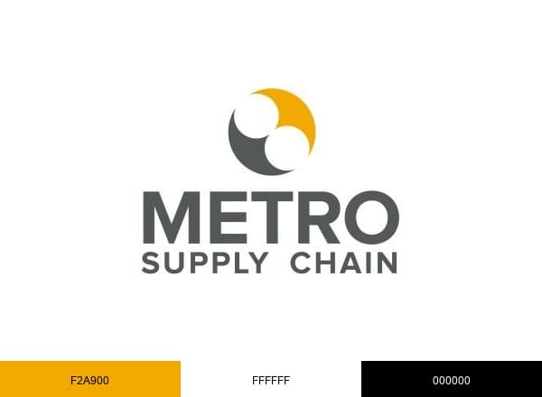 Metro Supply Chain brand color palette
