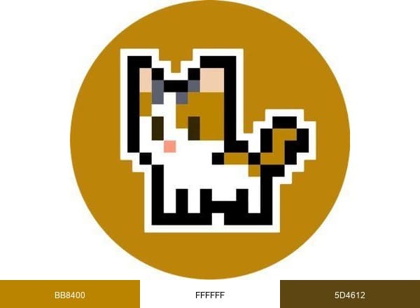 Meowcoin brand color palette
