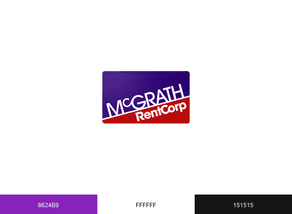 McGrath RentCorp brand color palette