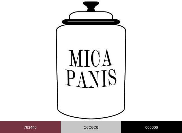 Mica Panis brand color palette