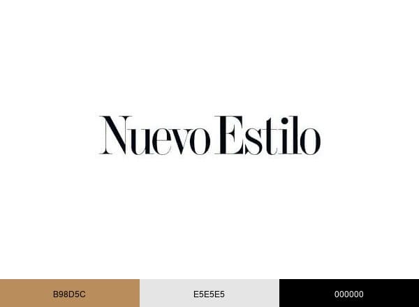 Revista Nuevo Estilo brand color palette