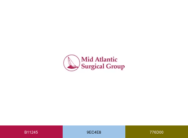 Mid-Atlantic Surgical Group brand color palette