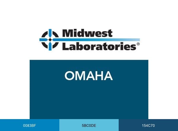 Midwest Laboratories brand color palette