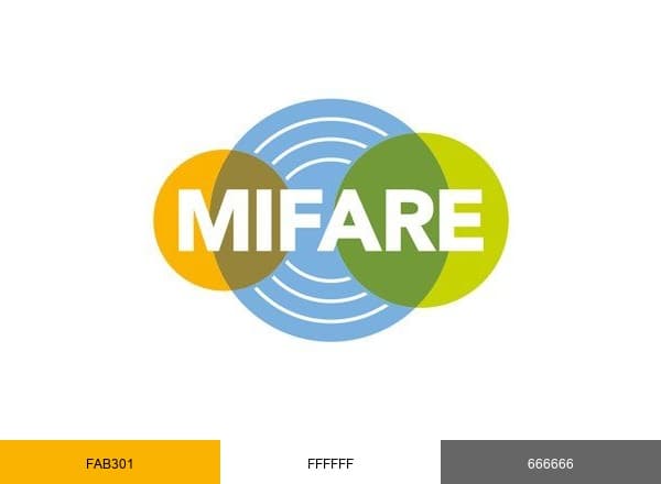 MIFARE brand color palette