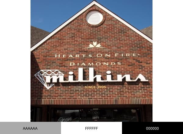Milkins brand color palette