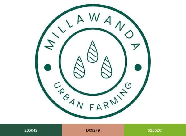 Millawanda brand color palette