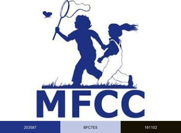 Milton Family Center brand color palette