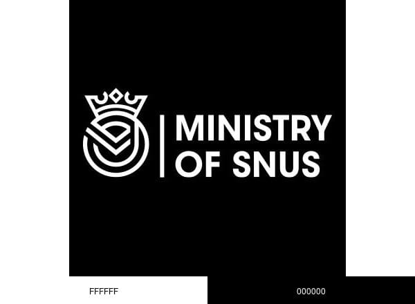 Ministry of Snus brand color palette