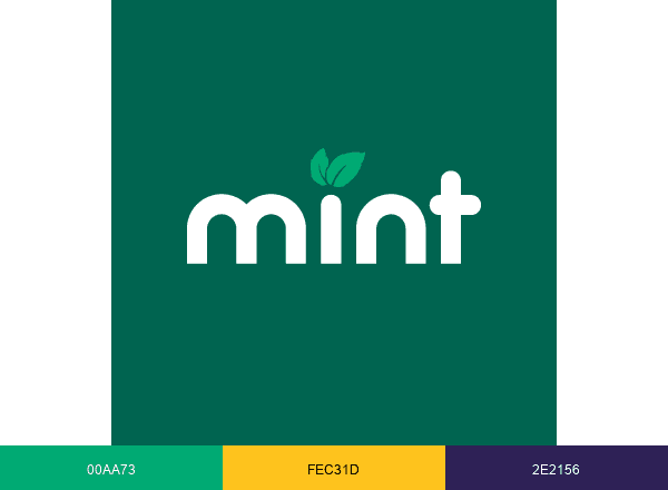 Mint Énergie brand color palette