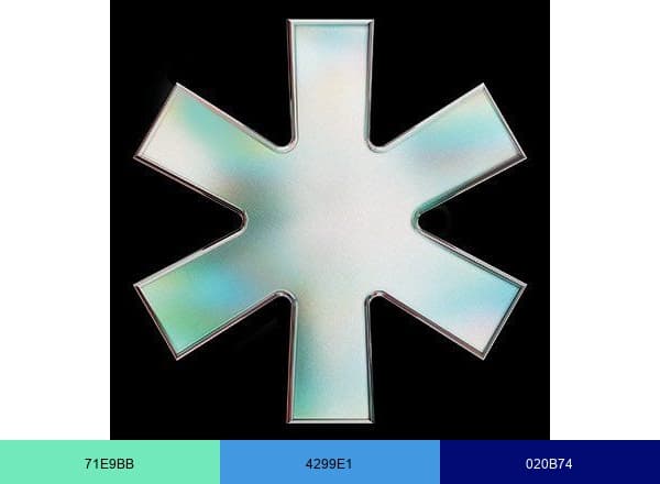 MintStars brand color palette