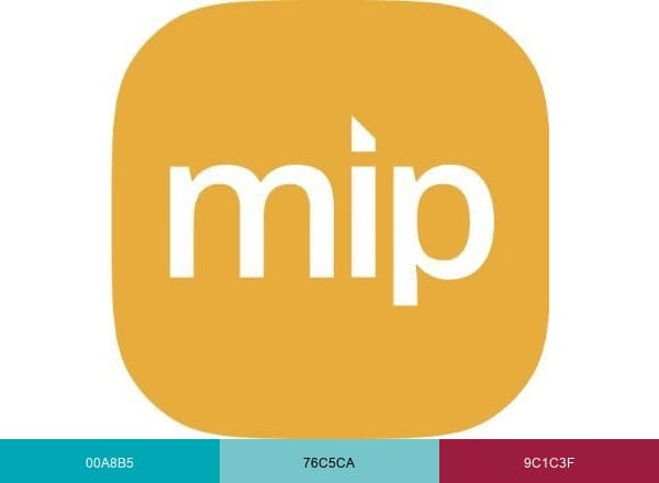 MIP brand color palette